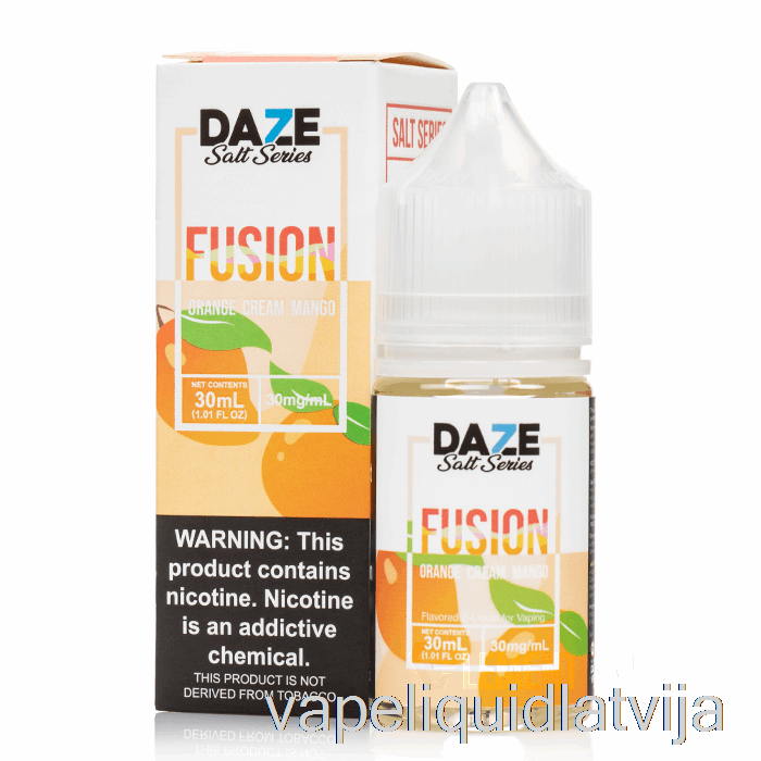 Apelsīnu Krēms Mango - 7 Daze Salts - 30ml 30mg Vape šķidrums